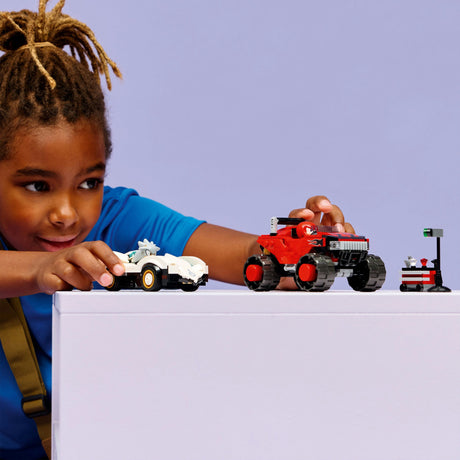 Lego Sonic the Hedgehog 77118 Samochód Silvers kontra Monster Truck Knucklesa