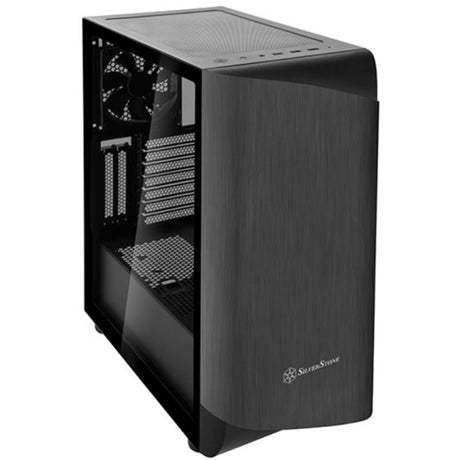 Obudowa Silverstone Seta A1 Midi Tower (czarny tytan | 2x USB-A | 1x USB-C | RGB | szkło hartowane)