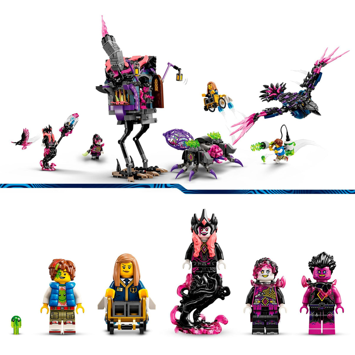 Lego Dreamzzz Kruk o północy skromnej wiedźmy - 71478
