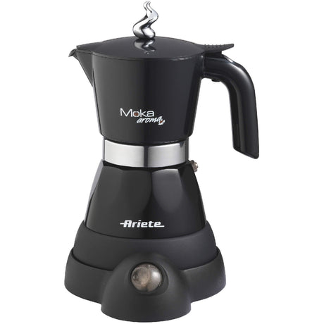 Ariete Moka aromatyczny ekspres do kawy 1358 11 dzbanek do moki (czarny)
