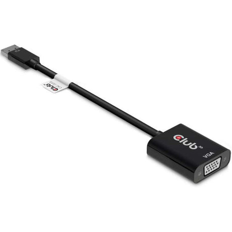 Aktywny adapter Club 3D Displayport 1.1 na VGA (czarny)