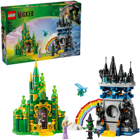 Zestaw Lego® Złe Szmaragdowe Miasto i Zamek Kiamo Ko – 75689