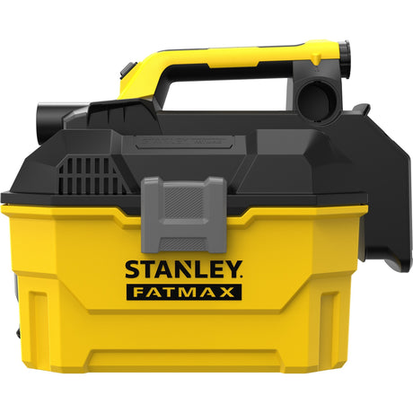 Stanley fatmax v20 18v 7,5l bezprzewodowy odkurzacz budowlany na mokro i na sucho Odkurzacz na mokro i na sucho (żółty czarny, akumulator i ładowarka nie są dołączone)