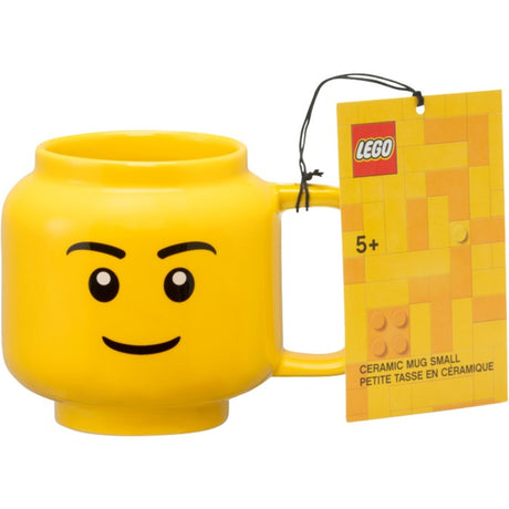 Kubek ceramiczny lego Room Copenhagen - chłopiec, mały (żółty)