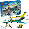 Lego ® miejski samolot ambulansu, zabawkowy samolot - 60465