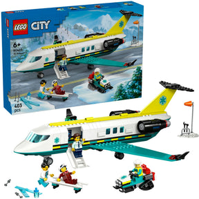 Lego ® miejski samolot ambulansu, zabawkowy samolot - 60465