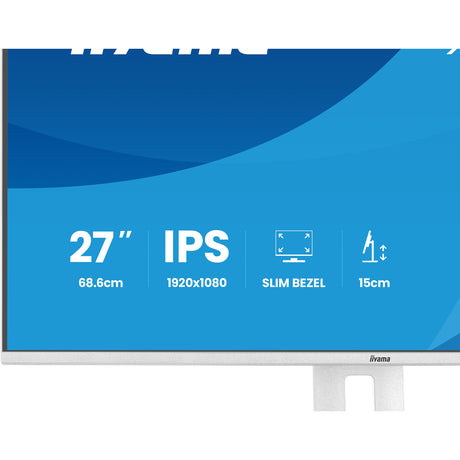 Monitor Iiyama prolite xb2797hsu-w1 27 (biały (matowy), 120 Hz, HDMI, Display Port, USB, audio)