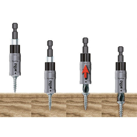 Wiha magnetyczny uchwyt do bitów magicflip force 62mm (¼″) z magnesem pierścieniowym - 36800