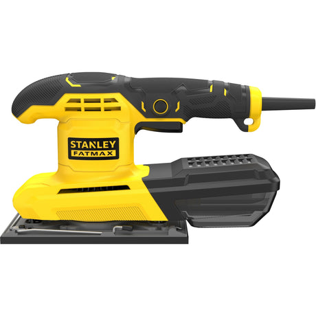 Szlifierka oscylacyjna Stanley Fatmax 280w 1 3 arkusze (żółto-czarna)