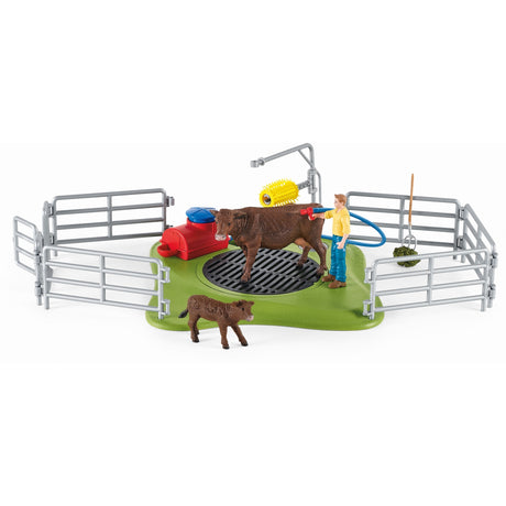 Schleich Farm World - figurka myjni dla krów (42529)