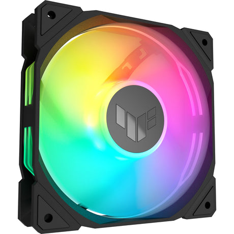 Wentylatory do obudowy Asus tuf gaming tr120 argb (czarne, 3 sztuki, 120 x 120 x 25 mm)