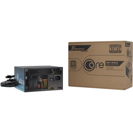 Zasilacz Seasonic Core bc-650 atx 3.1 650 W (czarny, 2x pcie)