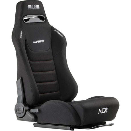 Fotel rozkładany Next Level Racing ers3 Elite - krzesło wyścigowe z tkaniny Simaero Mesh Edition (czarne)