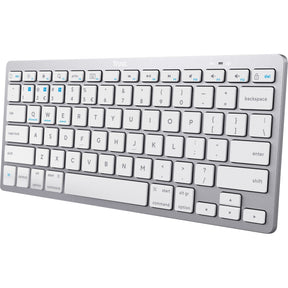 Bezprzewodowa klawiatura Bluetooth Trust (szara, układ US (QWERTY), przełączniki nożycowe, 85%, Bluetooth 4.0)