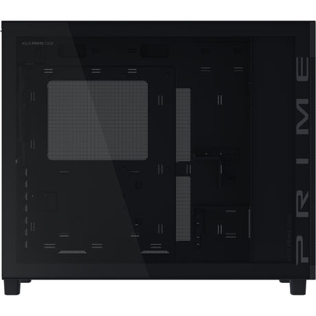 Asus Prime Ap303 - Obudowa Midi Tower z panelem ze szkła hartowanego (czarna | 2x USB-A | 1x USB-C | Szkło hartowane)