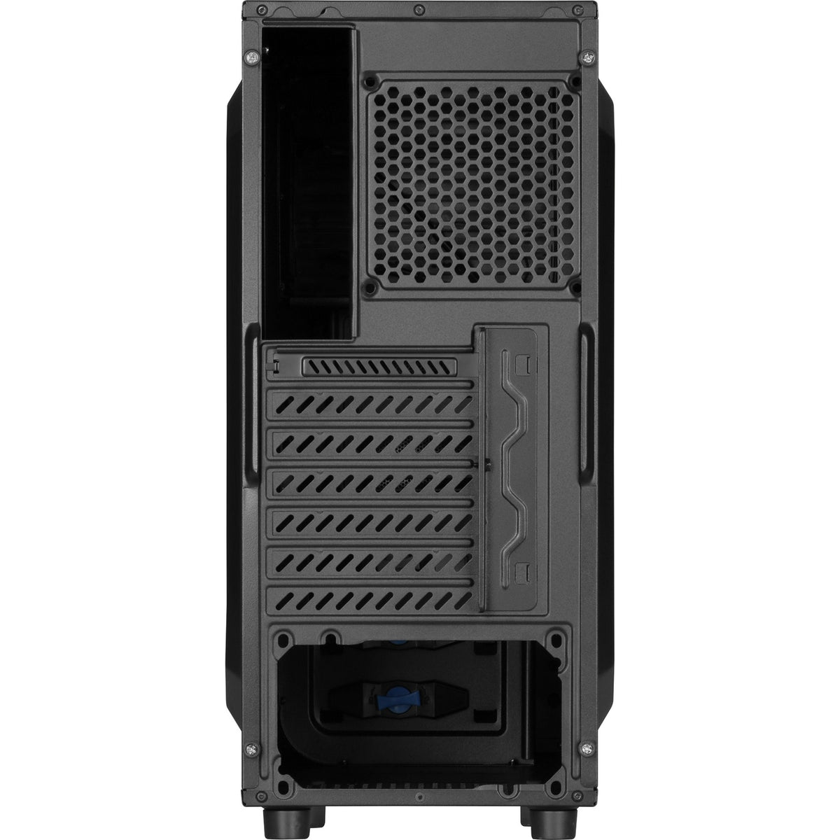 Obudowa midi tower Sharkoon vs4-v (czarna | 2x USB-A)