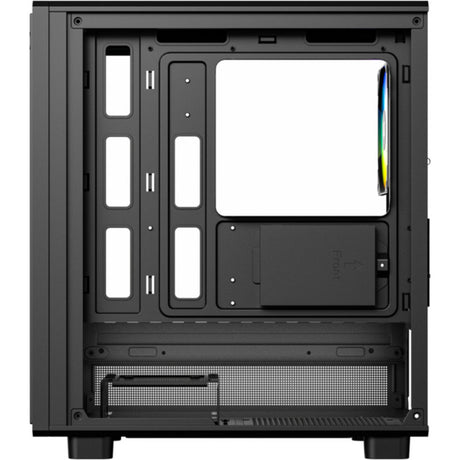 Obudowa Xyz pc gear atom midi tower (czarna | 2x USB-A | 1x USB-C | szkło hartowane)