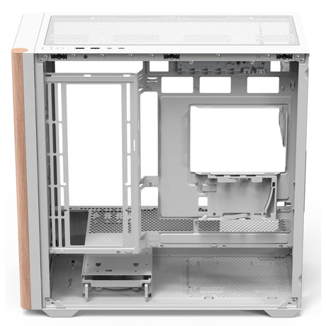 Obudowa mini tower Aerocool b301a (biała | 1x USB-A | 1x USB-C | RGB)