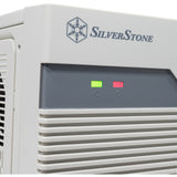 Obudowa Silverstone FLP01 HTPC (kremowa | 2x USB-A | 1x USB-C)