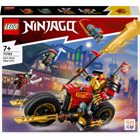 Lego Ninjago — Zabawka konstrukcyjna Mech Rider EVO Kaia (71783)