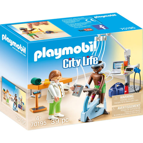Playmobil miejskie życie - zabawki konstrukcyjne do ćwiczeń fizjoterapeutycznych (70195)
