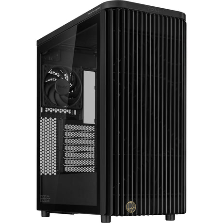 Asus proart pa401 - obudowa midi tower z panelem ze szkła hartowanego (czarny | 2x USB-A | 1x USB-C | szkło hartowane)