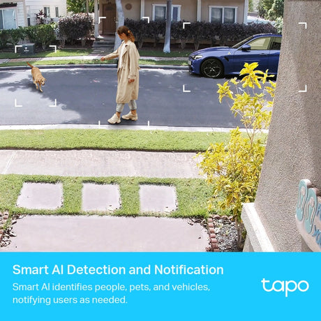 Kamera bezpieczeństwa Tp-link tapo c420s1 (biała, 2k qhd, ip65)