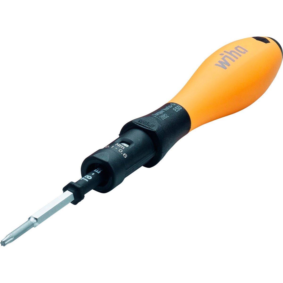 Wkrętak dynamometryczny Wiha Torquevario-s esd (czarno-żółty, 0,4 - 1 nm)