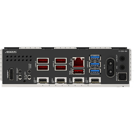 Gigabyte x870e aorus pro x3d Socket am5 płyta główna (czarna, raid, 5GB-lan, Wi-Fi 7, bt, sound, atx)