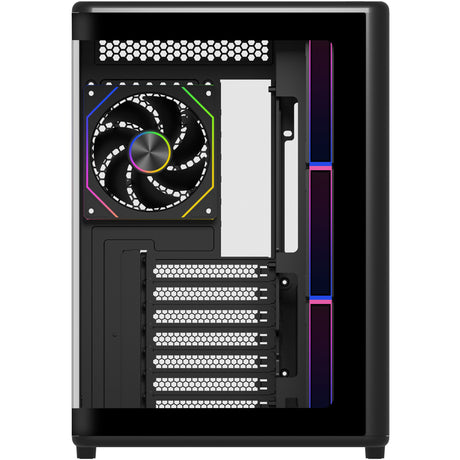 Obudowa Cooler Master Elite 600 ARGB Midi Tower (czarna | 2x USB-A | 1x USB-C | RGB | szkło hartowane)