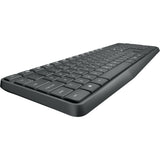Bezprzewodowy zestaw stacjonarny Logitech mk235 (czarny, układ US-International (QWERTY))