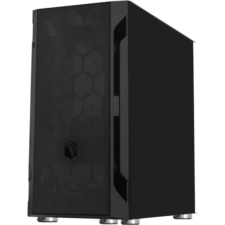 Obudowa midi tower Silverstone sst-fah1mb-g (czarna | 3x USB-A | szkło hartowane)
