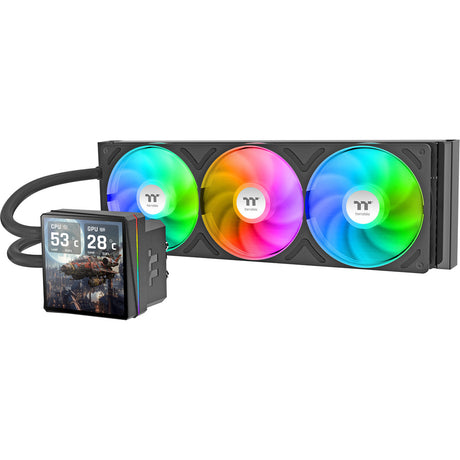 Thermaltake TH360 V3 Ultra ARGB Sync AIO Chłodnica cieczowa Chłodzenie wodne (czarny)