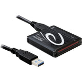 Delock Czytnik kart USB 3.0 wszystko w 1 czytniku kart (czarny, sprzedaż detaliczna)
