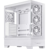 Obudowa midi tower Asus a31 plus (biała | 2x USB-A | 2x USB-C | szkło hartowane)