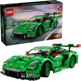Lego technic 42224 porsche 911 gt3 r rexy ao samochód wyścigowy