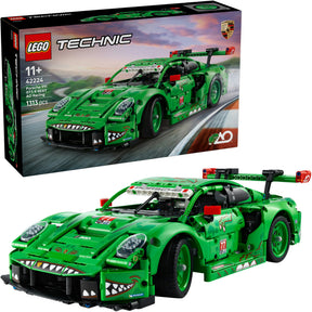 Lego technic 42224 porsche 911 gt3 r rexy ao samochód wyścigowy