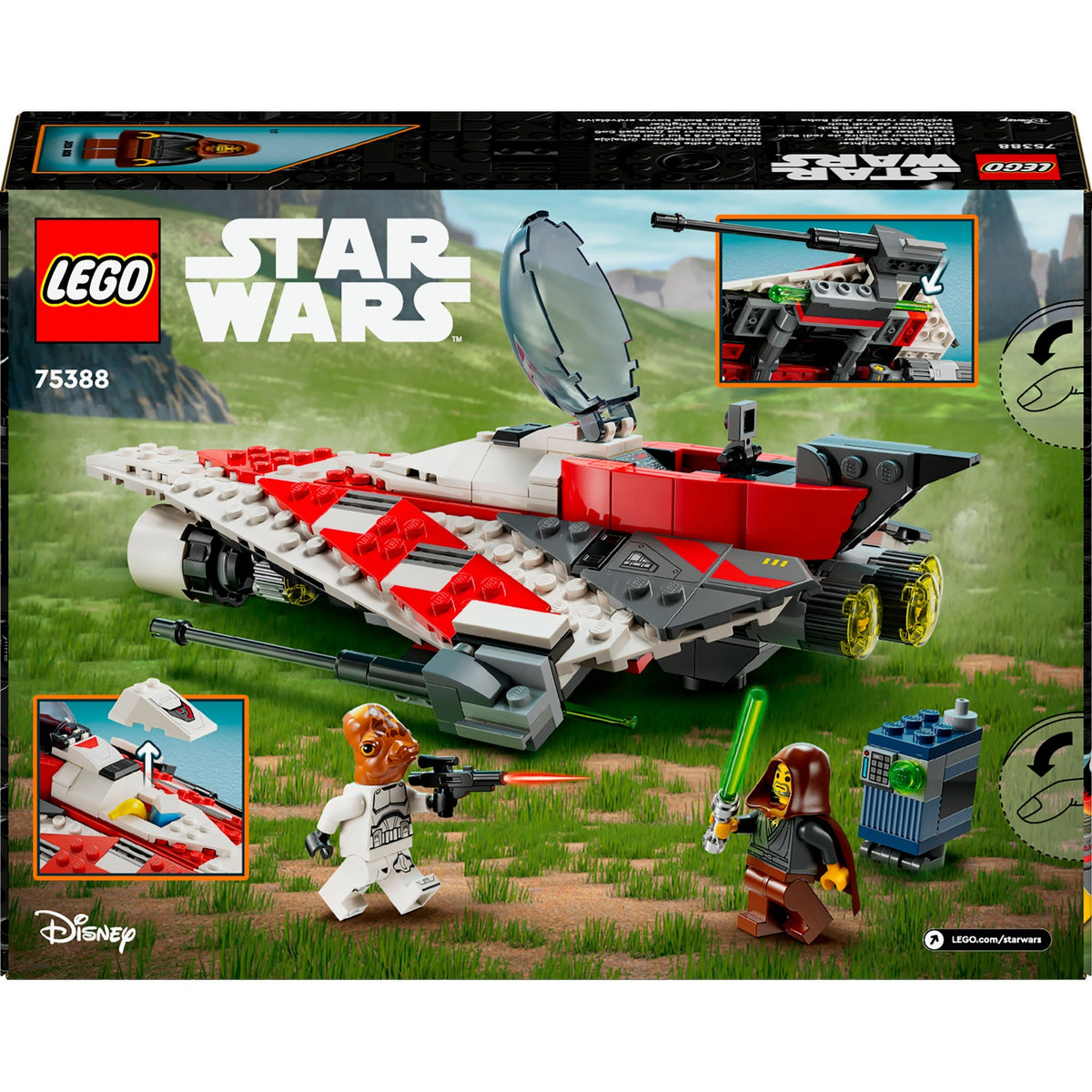 Lego Star Wars 75388 Myśliwiec Jedi Bobs