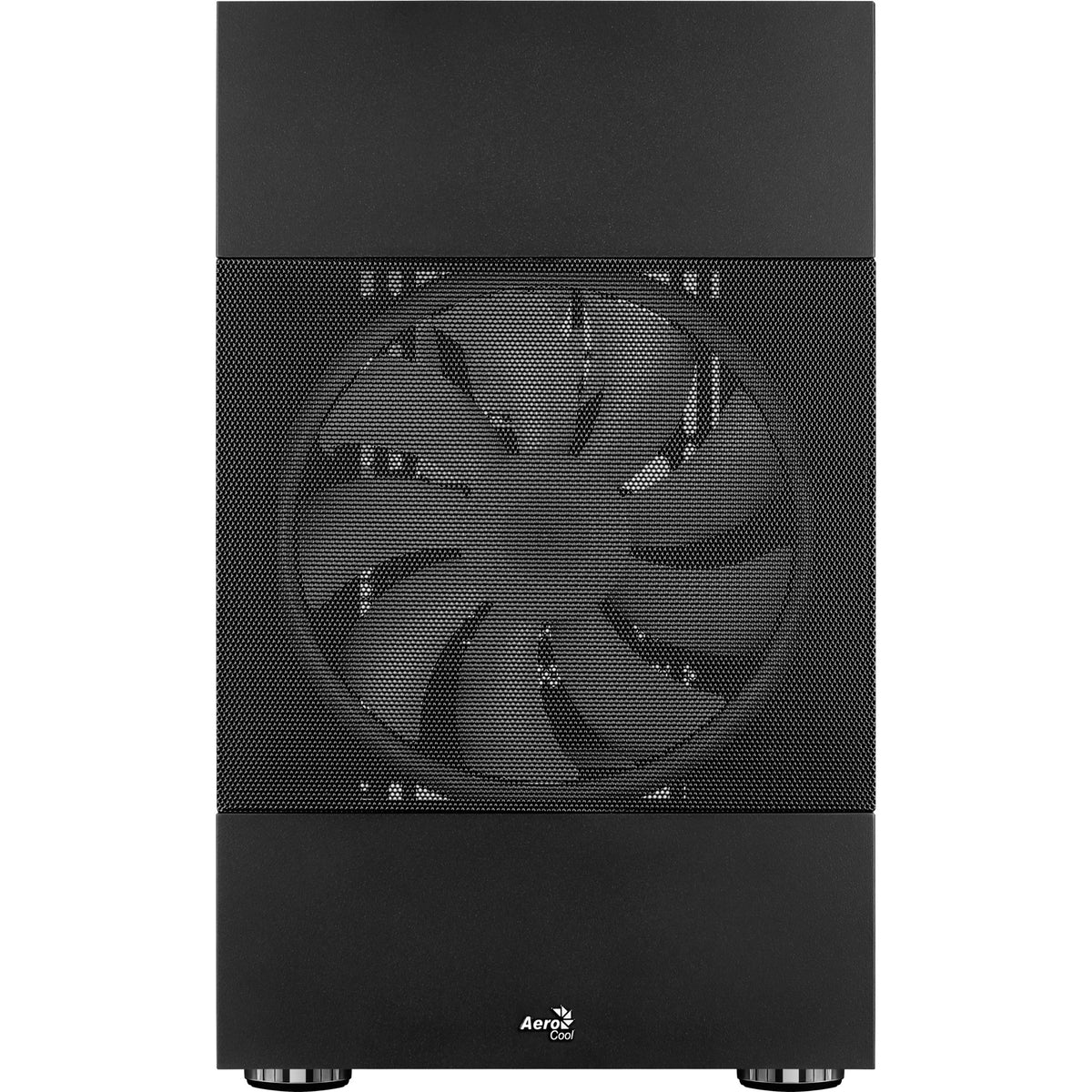 Obudowa mini tower Aerocool atomic v2 (czarna | 2x USB-A | okienko)