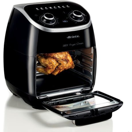 Piekarnik Ariete Airy Fryer 4619 00 Frytownica na gorące powietrze (czarna, 11 litrów)