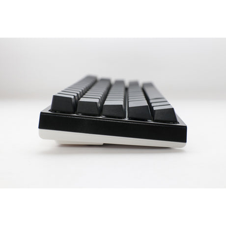 Mechaniczna klawiatura do gier Ducky one 2 pro mini classic rgb (czarna, układ amerykański (qwerty), wiśnia mx speed srebrna, 60%, dioda rgb, double-shot pbt, mechanika szarlatanu)