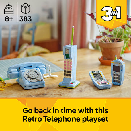 Lego ® Creator Telefon 3 w 1 w stylu retro, telefon vintage - 31174