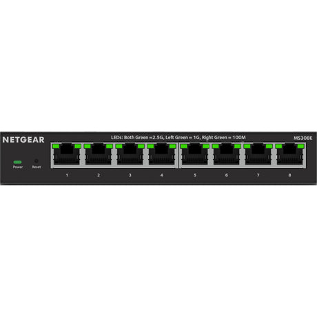8-portowy przełącznik Multi-Gigbit Ethernet Plus Netgear 2,5G (MS