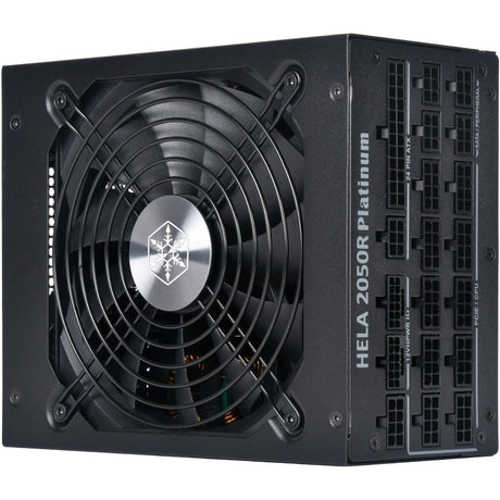 Silverstone hela 2050r platinum, modułowy zasilacz 2050 W (czarny, 14x pcie)
