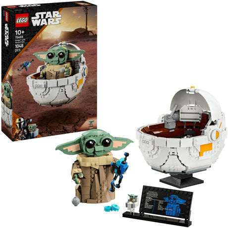 Lego Star Wars: Mandalorian™ Grogu™ z wózkiem latającym 75403