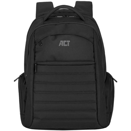 Torba na laptopa Act ac8535 czarna mieszanka poliestru