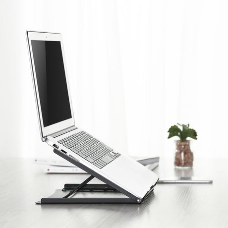 Stojak na laptopa Act Connectivity, składany, z regulacją wysokości w 5 pozycjach (czarny)