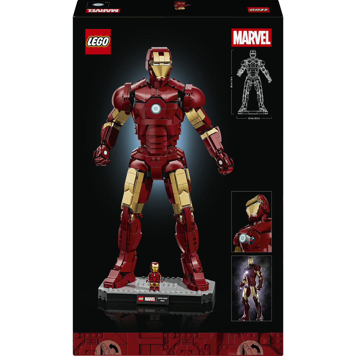 Lego Marvel Iron Man Mark 3 – edycja kolekcjonerska - 76344