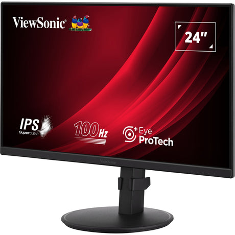Monitor Viewsonic vg2408a 24 (czarny, 1x HDMI, 1x Display Port, USB-C, USB-A, dźwięk, 100 Hz)