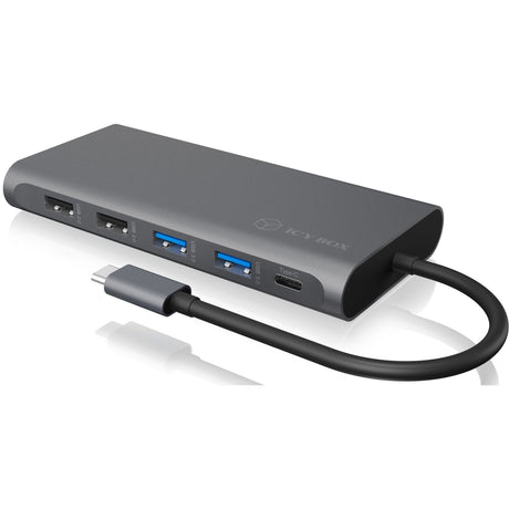 Stacja dokująca Icy Box ib-dk4050-cpd (antracyt)